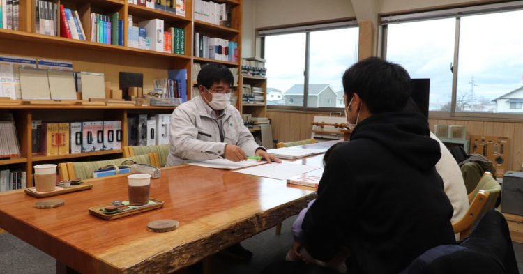 1人の担当者が初めてお会いした時から引き渡しまで対応いたします!
