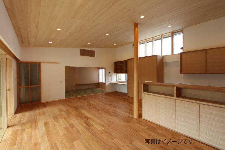 どの部屋も日当たり・風通しバツグンのL字型の間取り